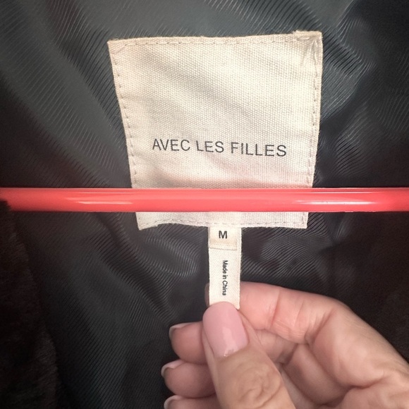 Avec Les Filles Faux Fur Full Length Coat w/Lining Very Cozy Size M Mobwife Vibe - Picture 4 of 10